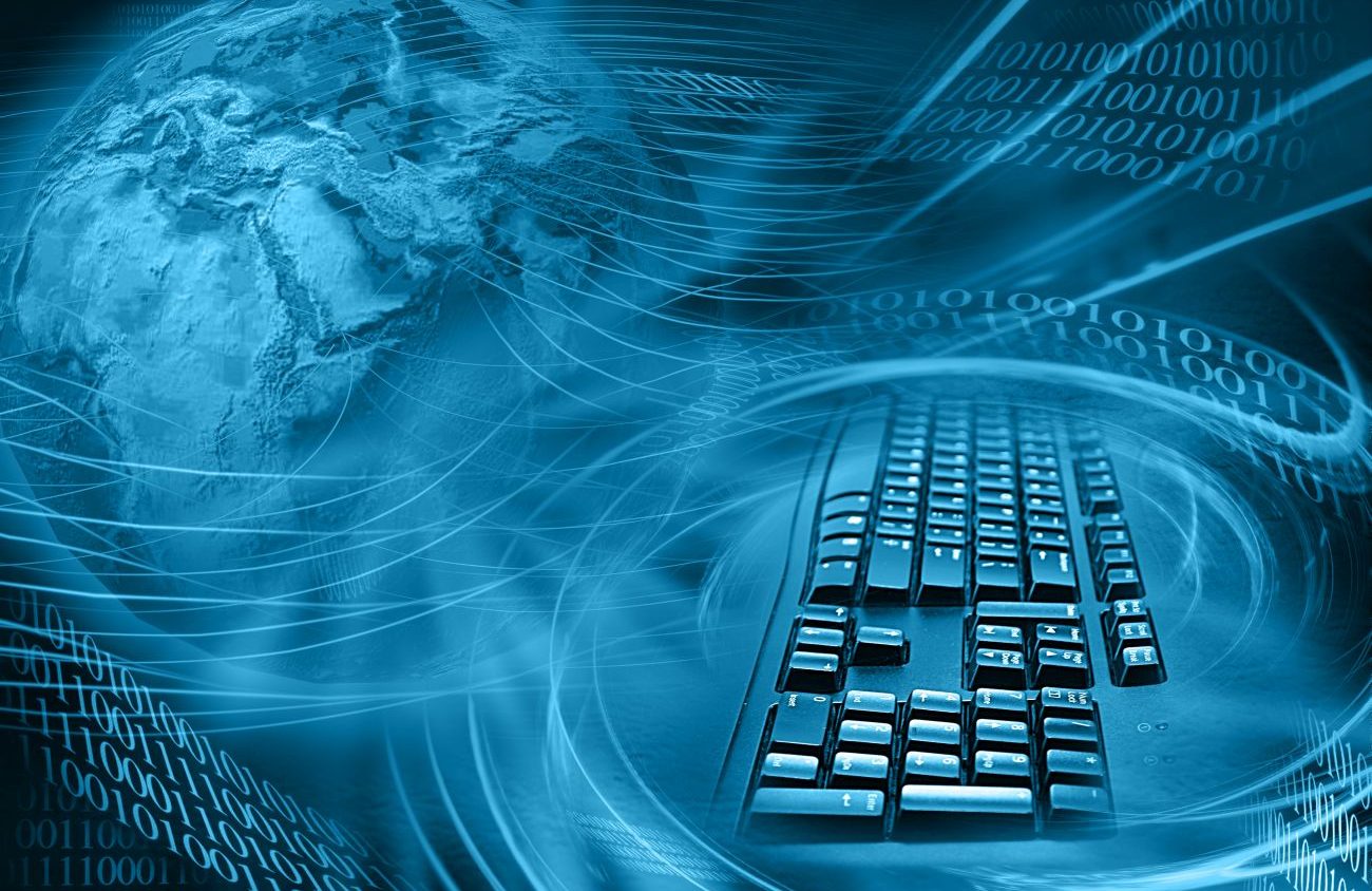 Abstract Internet Background