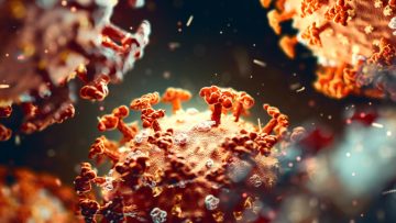 Coronavirus COVID-19. Influenza flu virus.